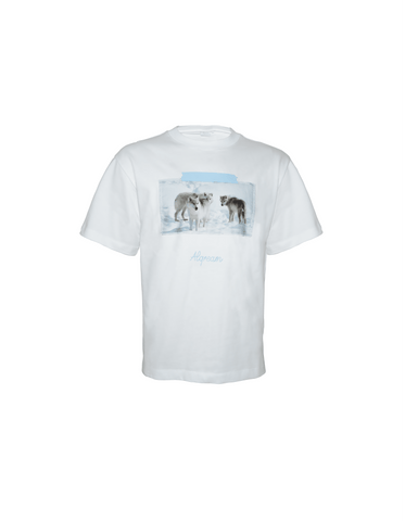 'Wise Wolves' T-shirt White